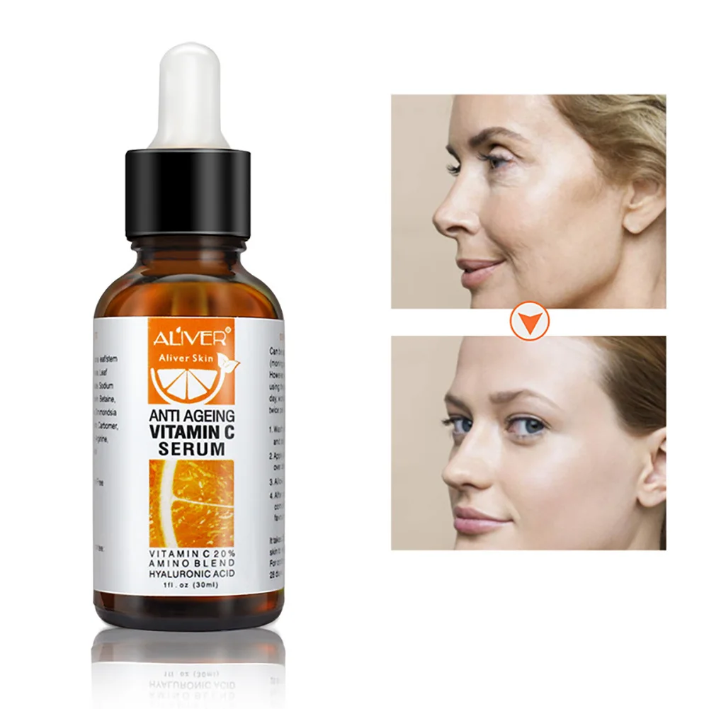 30ml Facial Essence Freckle Remove Wrinkle Anti Ageing Neck Moisturizing Repair Brighten Skin Care Smooth Eyes Vitamin C Serum
30ml Facial Essence Freckle Remove Wrinkle Anti Ageing Neck Moisturizing Repair Brighten Skin Care Smooth Eyes Vitamin C Serum