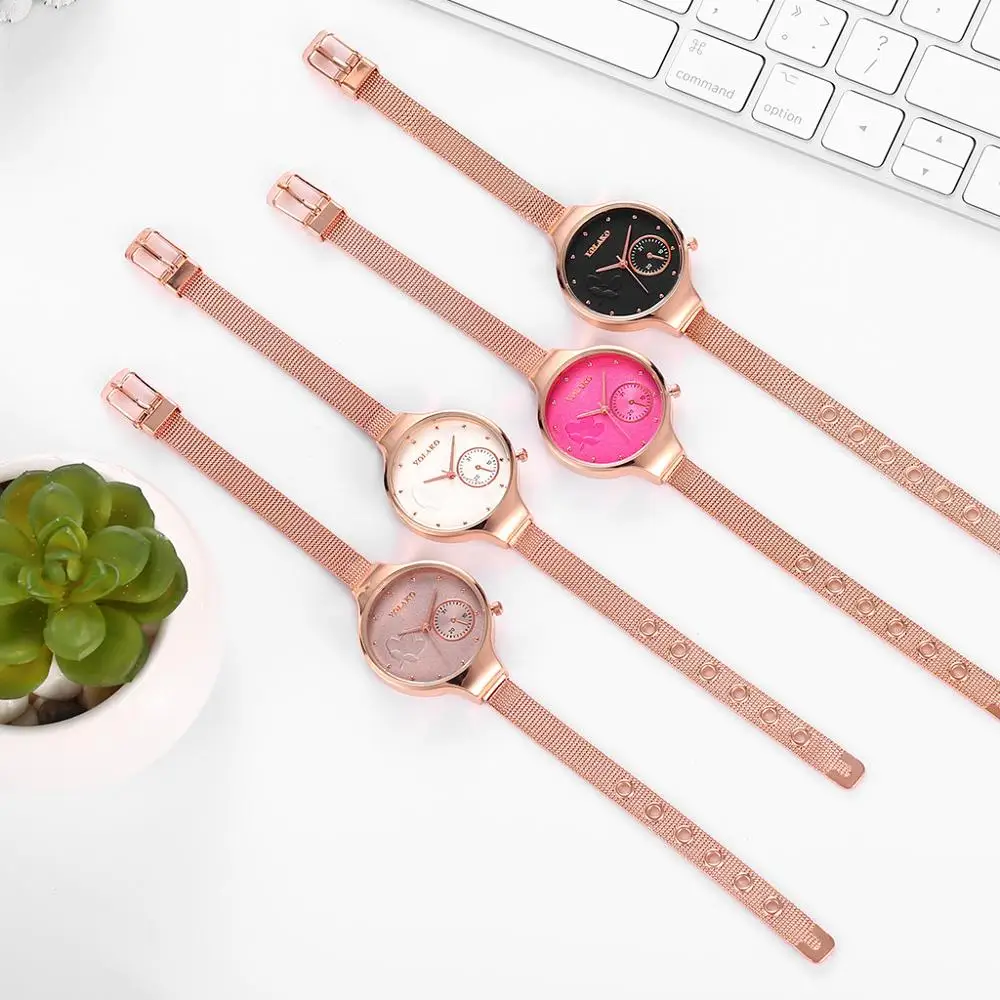 YOLAKO Fashion High Quality Creative Flower Quartz Belt Ladies Watch Gift simple luxury women relogio feminino @5
YOLAKO Fashion High Quality Creative Flower Quartz Belt Ladies Watch Gift simple luxury women relogio feminino @5