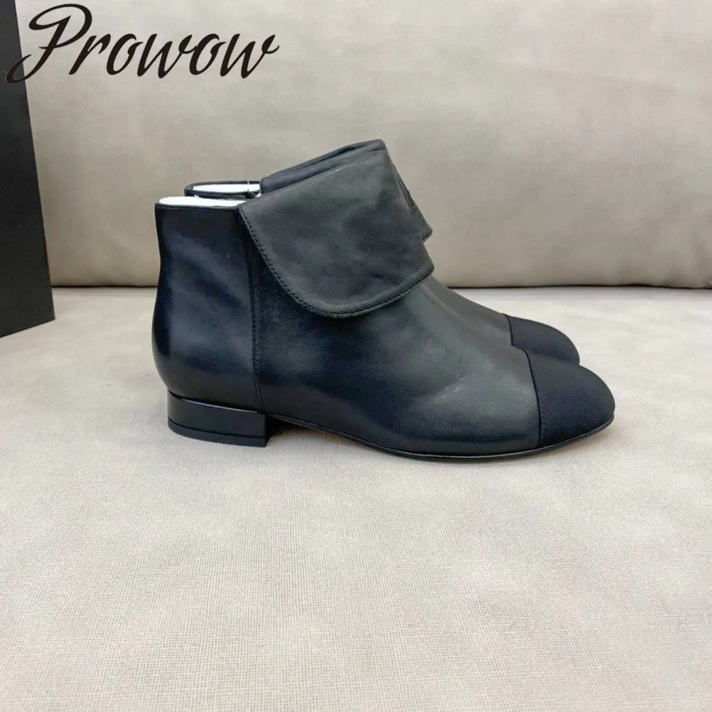 Prowow New Suede Leather Black Beige Designer Ankle Boots Comfortable Flats Boots Winter Female Women Shoes
Prowow New Suede Leather Black Beige Designer Ankle Boots Comfortable Flats Boots Winter Female Women Shoes