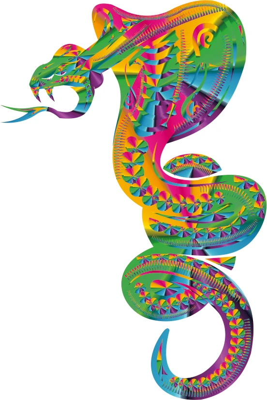 

Colorful snake car sticker external accessories car supplies cartoon decoration bumper window refrigerator PVC