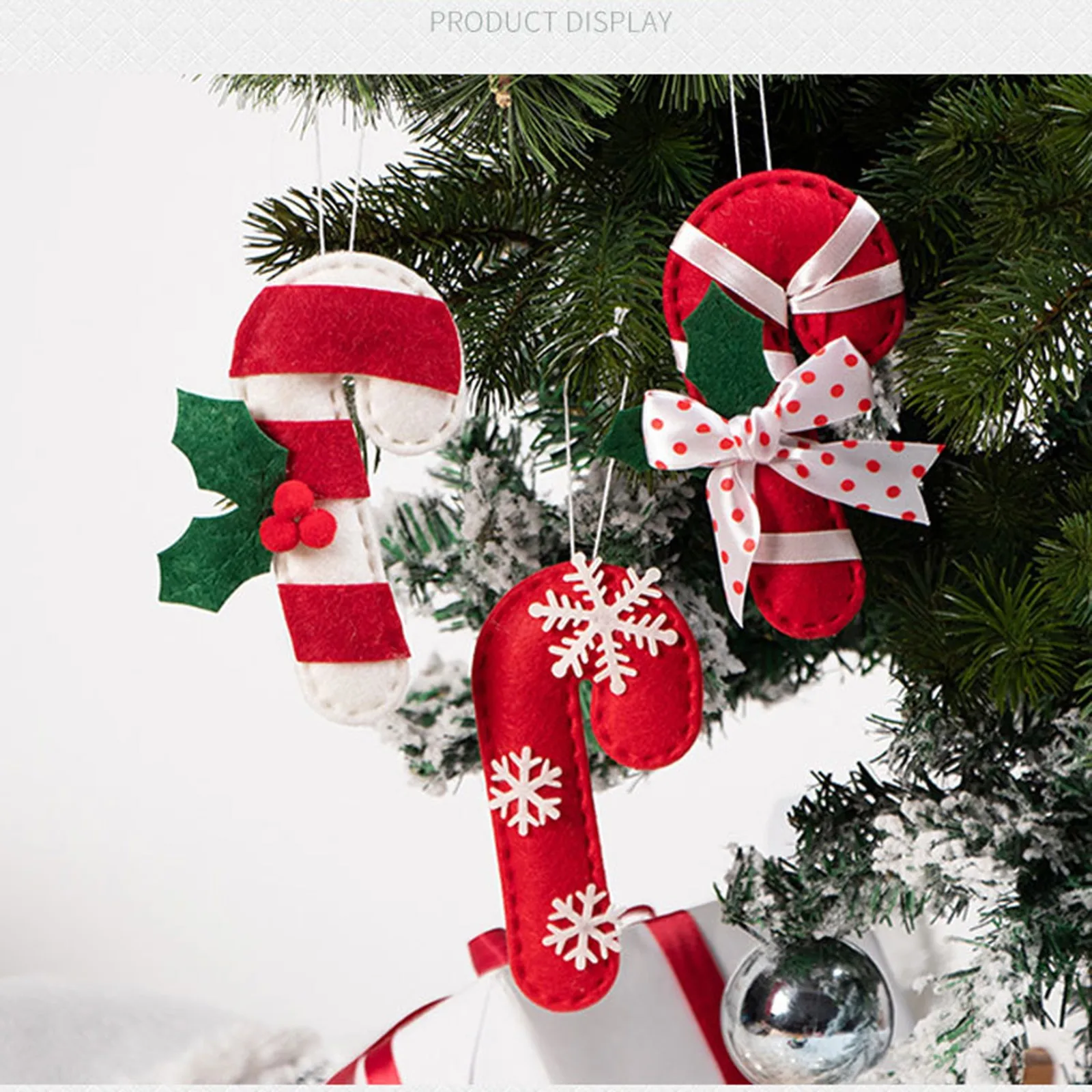2021 Fashion Xmas Tree Decors Cloth Candy Cane Lovely Crutch Christmas Decorations 2021 New Year Gift for Kids Navidad Supplies
2021 Fashion Xmas Tree Decors Cloth Candy Cane Lovely Crutch Christmas Decorations 2021 New Year Gift for Kids Navidad Supplies