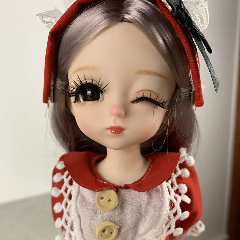 28cm Bjd Doll 6 Points BJD Closed Eyes Half-sleeping Eyes Doll Princess Change Makeup Practice Makeup Body 21 Joints Girl's Toy
28cm Bjd Doll 6 Points BJD Closed Eyes Half-sleeping Eyes Doll Princess Change Makeup Practice Makeup Body 21 Joints Girl's Toy