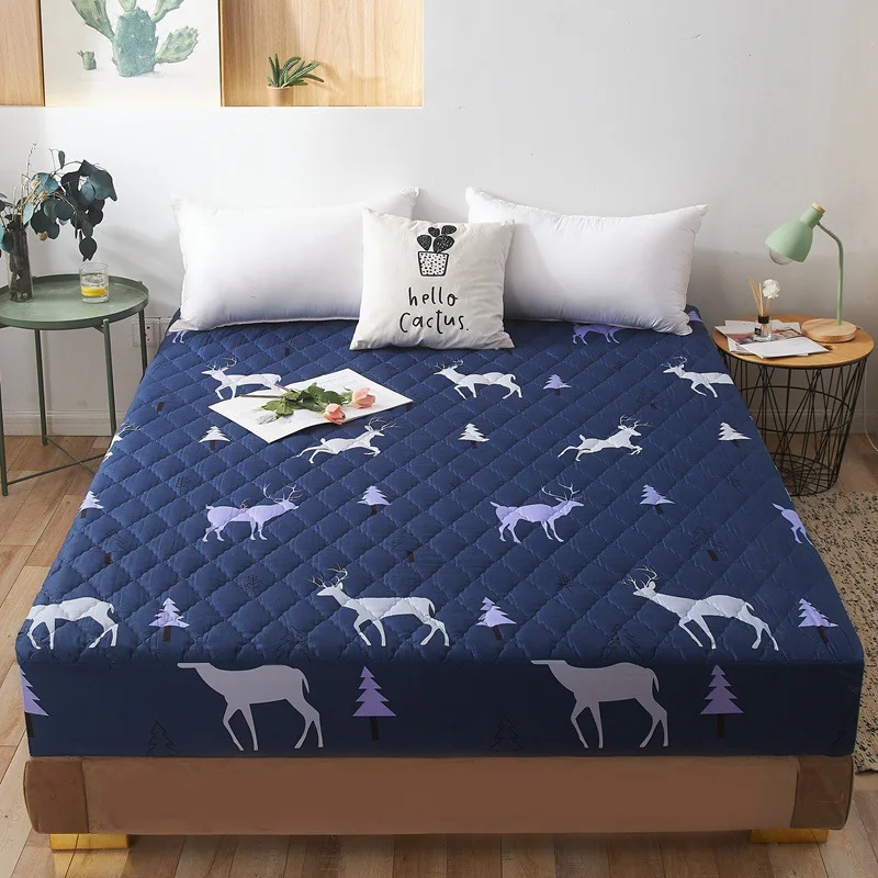 All Inclusive Protection Mattress Cover Solid Color Washable Embossed Quilted Mattress Protector Soft Anti-mite Mattress Topper
All Inclusive Protection Mattress Cover Solid Color Washable Embossed Quilted Mattress Protector Soft Anti-mite Mattress Topper