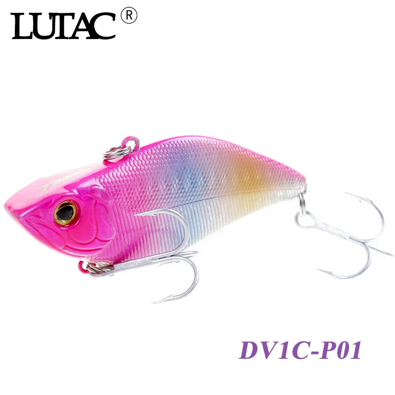 LUTAC Fishing 70mm 14g vib sinking hard pesca carp/bass fishing vibrating wobbler with treble hook
LUTAC Fishing 70mm 14g vib sinking hard pesca carp/bass fishing vibrating wobbler with treble hook
