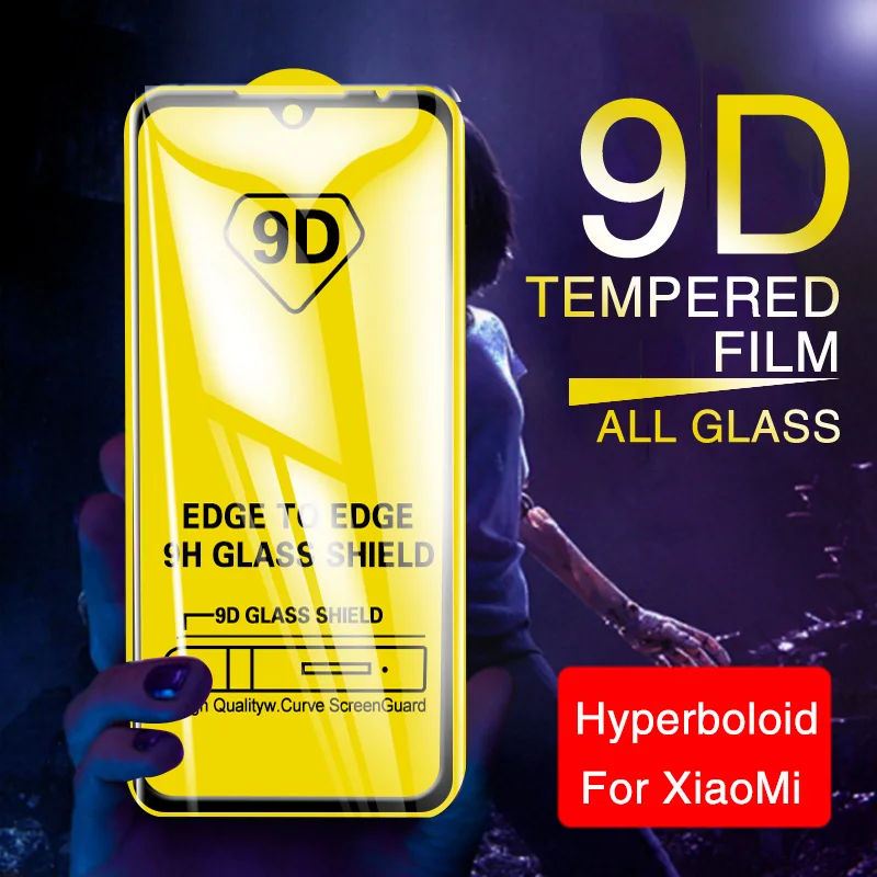 9D полное покрытие из закаленного стекла для Xiaomi Redmi Note 5 5A 7 Pro Защита экрана A1 A2 Lite