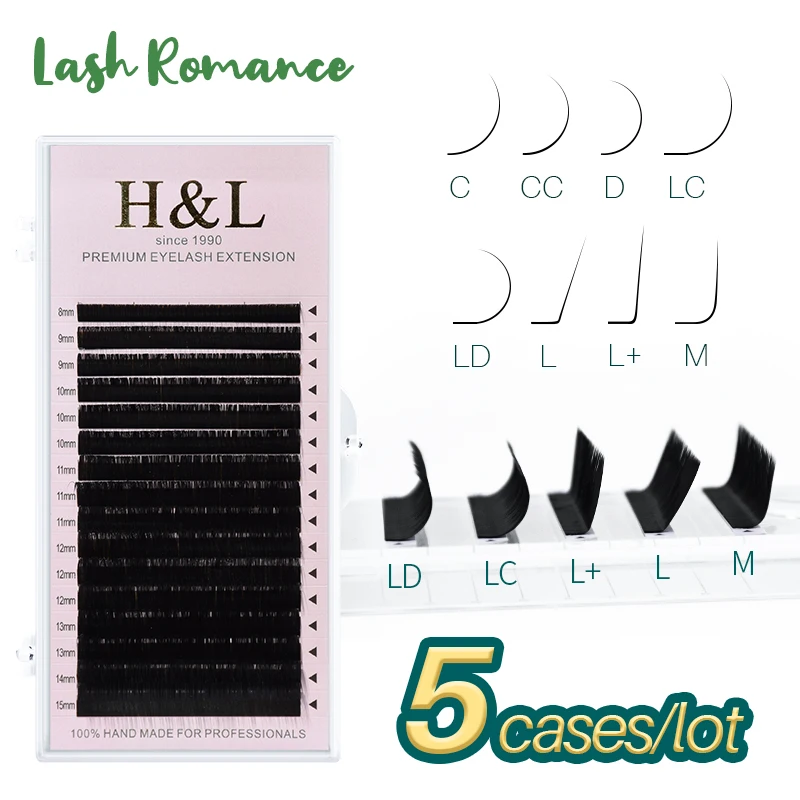 L/L+/LC/LD/LU(M)/N Curl 16Rows False Eyelash Extensions Mink Black Material 7-15mm Mixed Tray L Curl Makeup Lashes
L/L+/LC/LD/LU(M)/N Curl 16Rows False Eyelash Extensions Mink Black Material 7-15mm Mixed Tray L Curl Makeup Lashes
