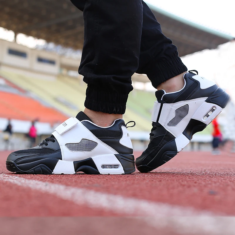 Best Selling Running Trainers Mens Shock Absorbing Thick Bottom Man Running Shoes Black Hook & Loop Athletic Shoes Male
Best Selling Running Trainers Mens Shock Absorbing Thick Bottom Man Running Shoes Black Hook & Loop Athletic Shoes Male