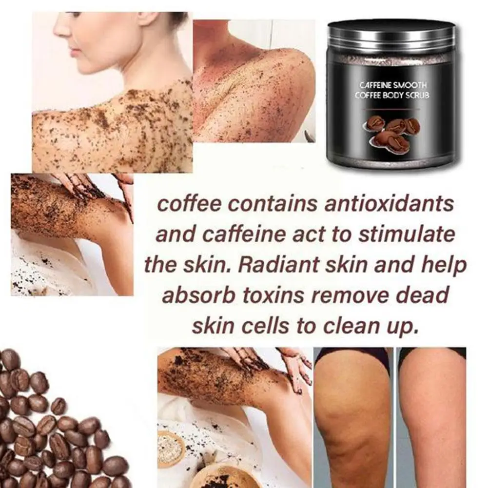 Coffee Scrub Body Scrub Cream Dead Sea Salt For Exfoliating Cellulite Moisturizing Acne Treatment Whitening Anti T0I3
Coffee Scrub Body Scrub Cream Dead Sea Salt For Exfoliating Cellulite Moisturizing Acne Treatment Whitening Anti T0I3