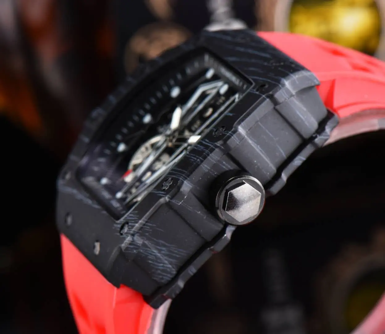 2021 New Top Fashion Steel Model High Quality Casual Sport RM Women's Watch Men's Quartz Woman Calendar Silicone Wristwatch
2021 New Top Fashion Steel Model High Quality Casual Sport RM Women's Watch Men's Quartz Woman Calendar Silicone Wristwatch
