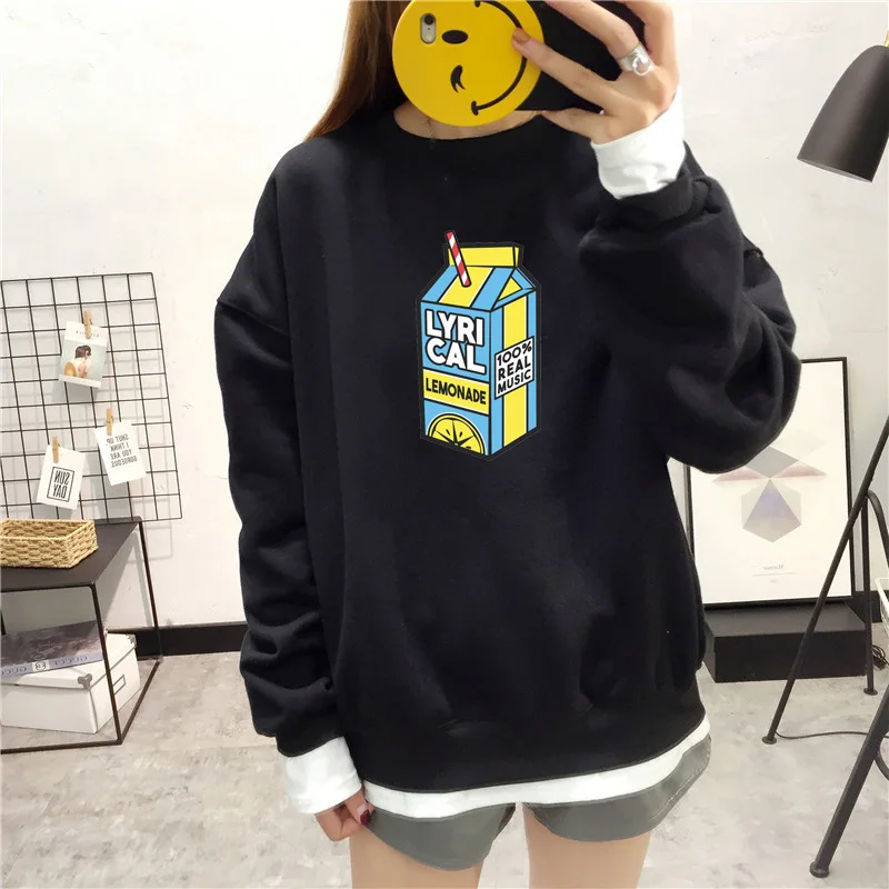 Lemonade Real Lyrical Music Hoodie Funy Printed Crewneck Sweatshirts Women Men Harajuku Long Sleeve Fleece Pullover Streetwear
Lemonade Real Lyrical Music Hoodie Funy Printed Crewneck Sweatshirts Women Men Harajuku Long Sleeve Fleece Pullover Streetwear