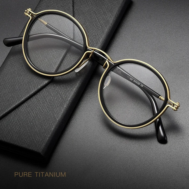 Small Round Frame Retro Glasses Super Light Personality Network Red Glasses Frame Myopia Glasses Frame For Men And Women
Small Round Frame Retro Glasses Super Light Personality Network Red Glasses Frame Myopia Glasses Frame For Men And Women