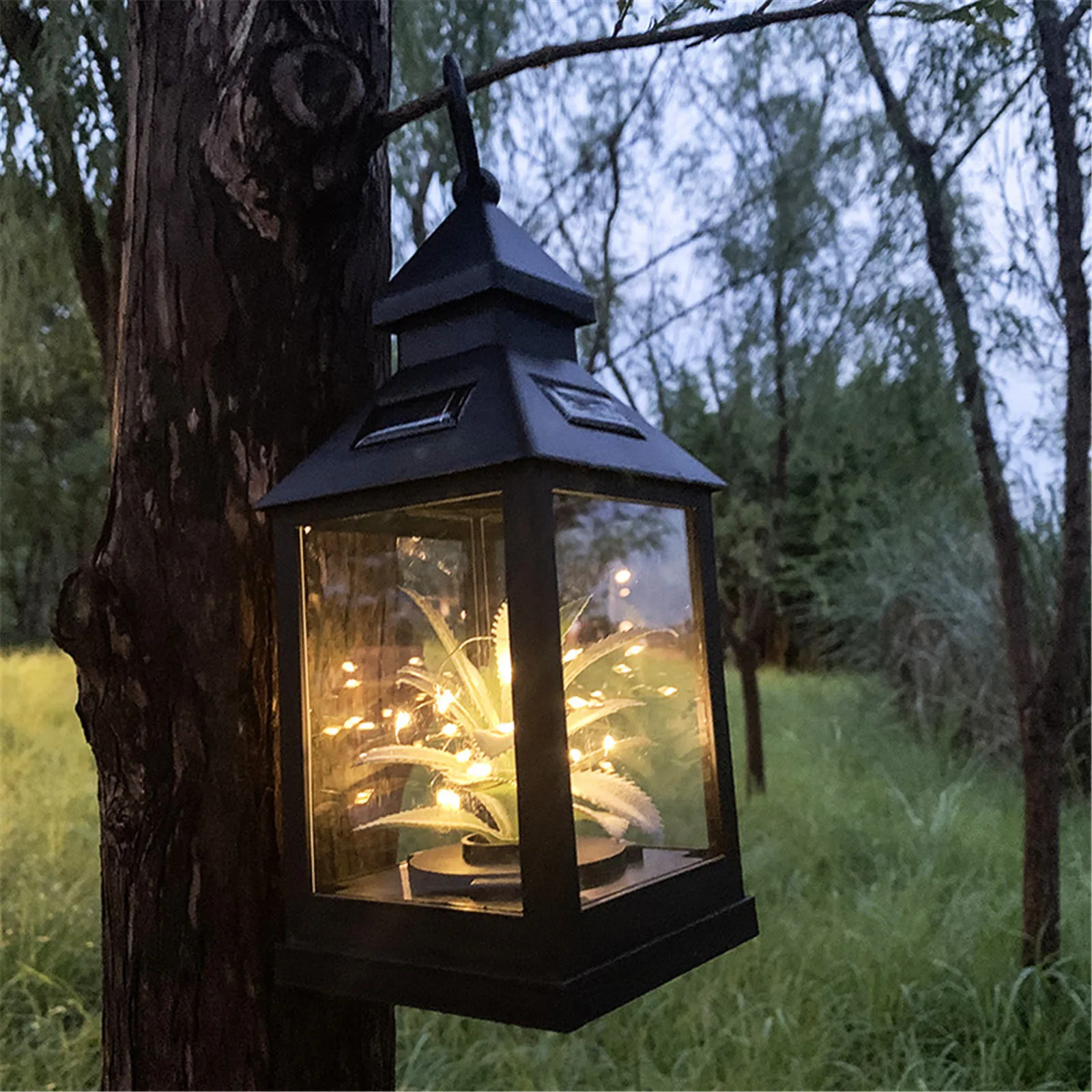 Solar Garden Light Fence Lights Hanging Lamp Garden Craft Plant Base Solar Environmentally Friendly Garden lights Decoration
Solar Garden Light Fence Lights Hanging Lamp Garden Craft Plant Base Solar Environmentally Friendly Garden lights Decoration