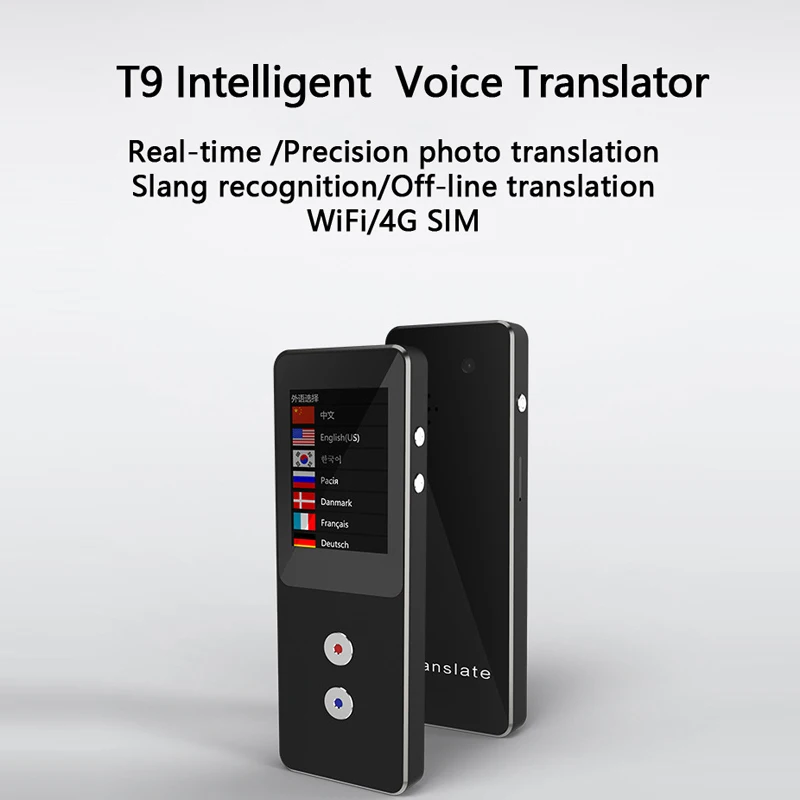 Multilingual Translator 200 countries Device Electronic Foreign Language Translators Translating Machine 2.4 IN for Travellers
Multilingual Translator 200 countries Device Electronic Foreign Language Translators Translating Machine 2.4 IN for Travellers