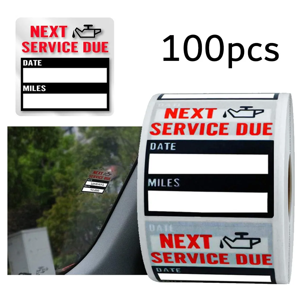 High Quality Clear Casement Oil Change Service Reminder Stickers Clear Windo Lite Stock 100 Labels Roll
High Quality Clear Casement Oil Change Service Reminder Stickers Clear Windo Lite Stock 100 Labels Roll