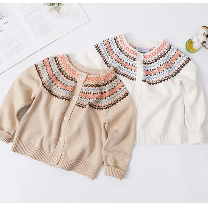 Kids Sweaters Spring Autumn Baby Girl Sweater Knitting Cardigan Coat Baby Girl Long Sleeved Cotton Printed Cardigan Coat
Kids Sweaters Spring Autumn Baby Girl Sweater Knitting Cardigan Coat Baby Girl Long Sleeved Cotton Printed Cardigan Coat
