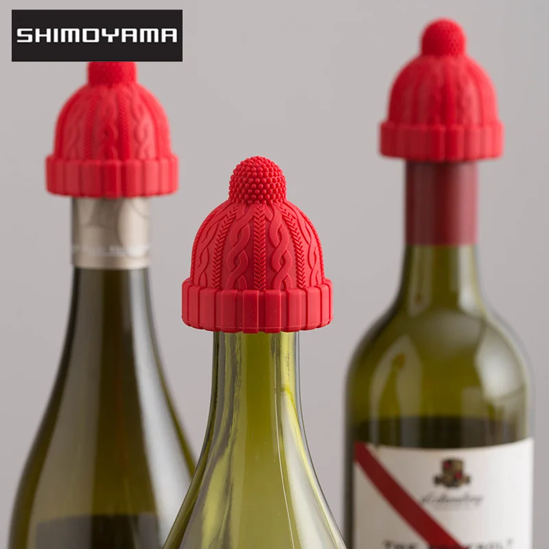 SHIMOYAMA 1PC Silicone Wine Bottle Cap Reuse Red Beer Bottle Covers Vacuum Fresh Keeper Stopper Kitchen Beverage Bottle Sealer
SHIMOYAMA 1PC Silicone Wine Bottle Cap Reuse Red Beer Bottle Covers Vacuum Fresh Keeper Stopper Kitchen Beverage Bottle Sealer