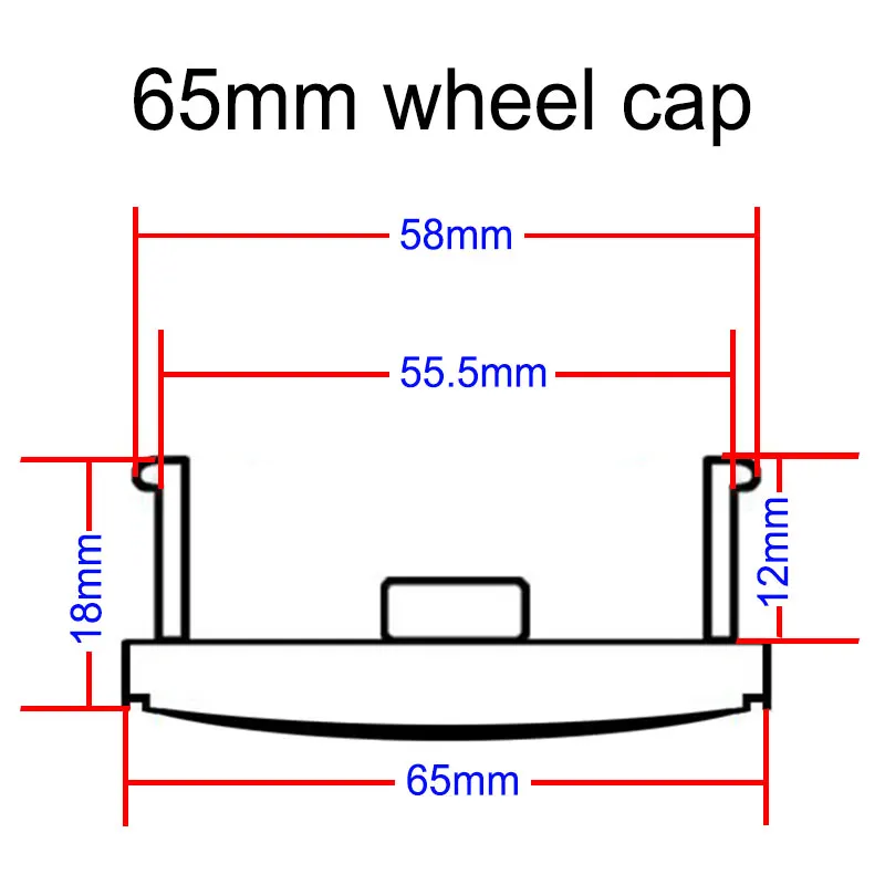 4 шт. 56 мм 60 65 68 Автомобильный логотип колесо Центральная крышка автомобильный