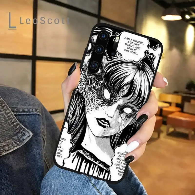 Junji Ito Tees Horror cartoon Phone Case For Huawei honor Mate P 9 10 20 30 40 Pro 10i 7 8 a x Lite nova 5t cover funda
Junji Ito Tees Horror cartoon Phone Case For Huawei honor Mate P 9 10 20 30 40 Pro 10i 7 8 a x Lite nova 5t cover funda