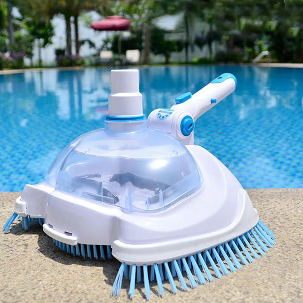 Swimming Pool Vacuum Head Brush Cleaner Manual Floating Objects Suction Machine Cleaning Maintenance Tools for Spa Pool 
Swimming Pool Vacuum Head Brush Cleaner Manual Floating Objects Suction Machine Cleaning Maintenance Tools for Spa Pool