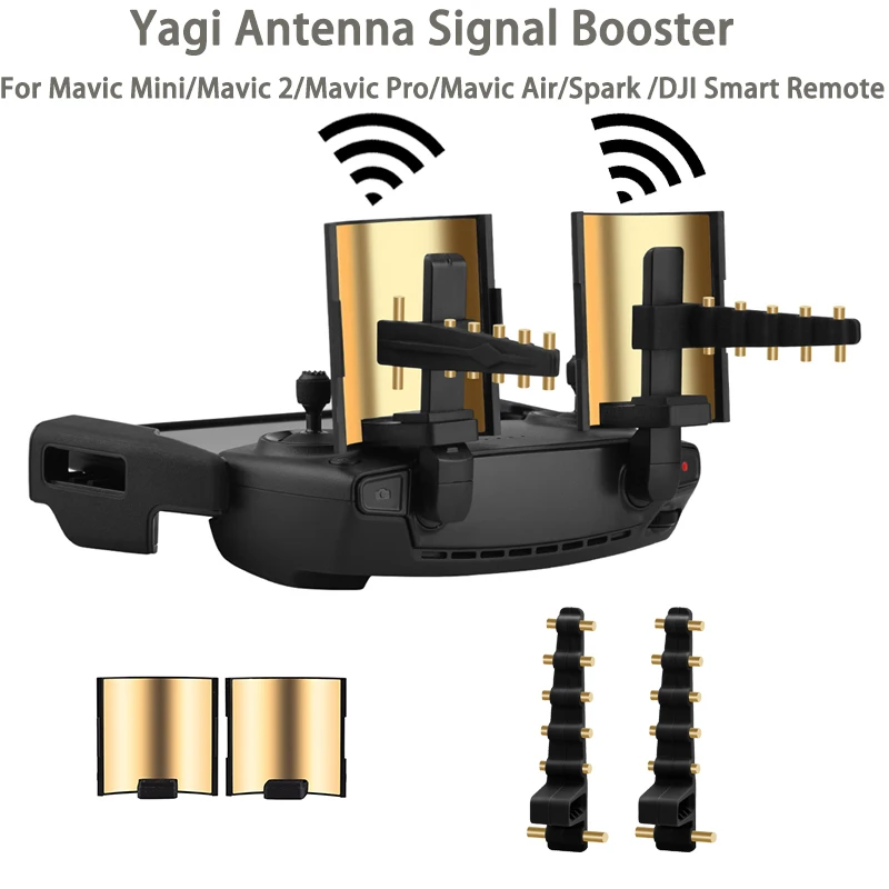 Контроллер дрона Yagi антенна усилитель сигнала расширитель диапазона для DJI Mavic Air / Mavic 2 / Mavic Mini /mavic pro
Контроллер дрона Yagi антенна усилитель сигнала расширитель диапазона для DJI Mavic Air / Mavic 2 / Mavic Mini /mavic pro