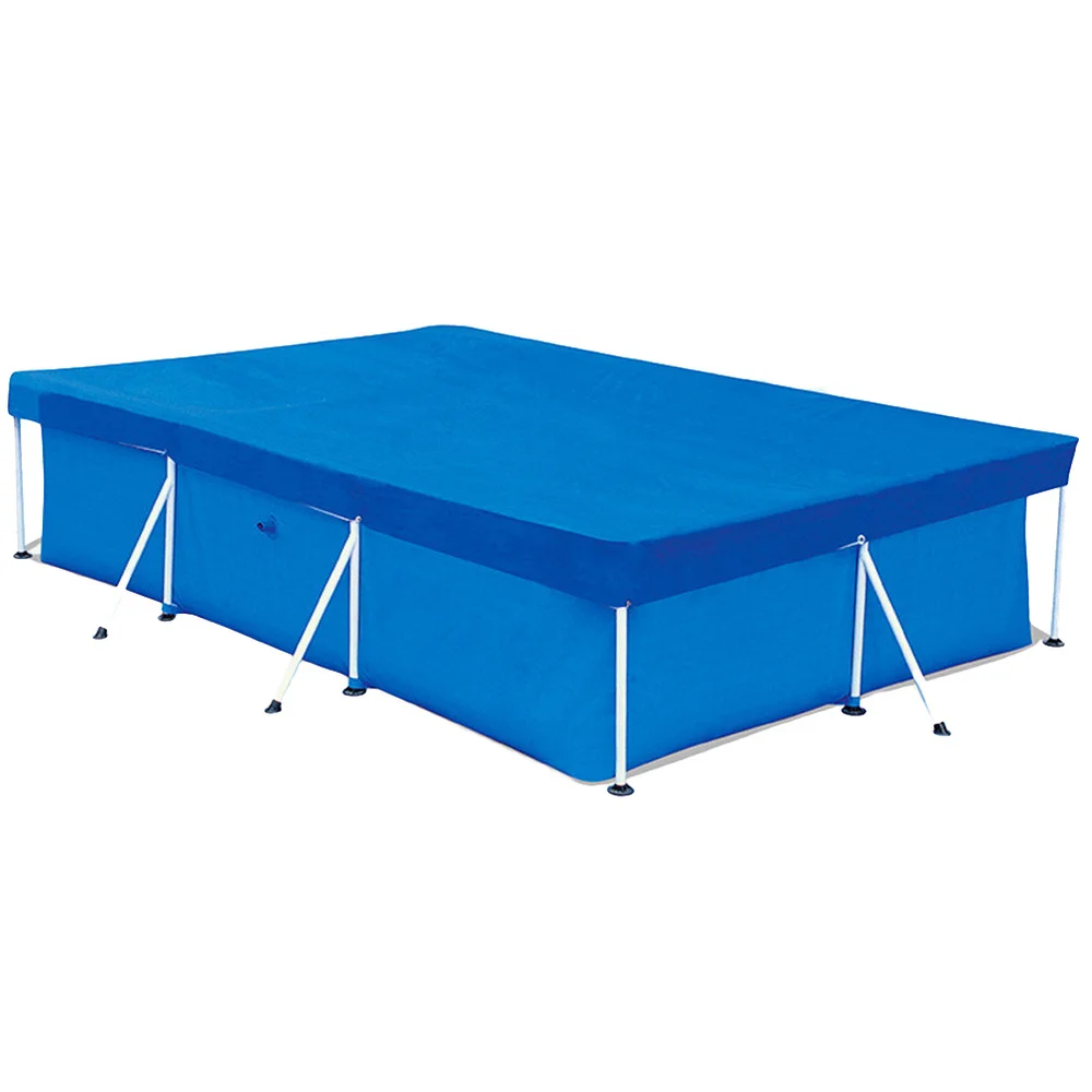 PE Fabric Weaving Pool Cover Pool Rain Cover Floor Pad for Frame Pools Inflatable Swimming (Blue, 400x211x81cm)
PE Fabric Weaving Pool Cover Pool Rain Cover Floor Pad for Frame Pools Inflatable Swimming (Blue, 400x211x81cm)