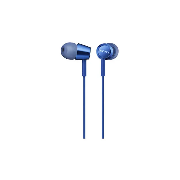 Наушники Sony MDR EX155AP Dark Blue|Автомобильный комплект Bluetooth| |