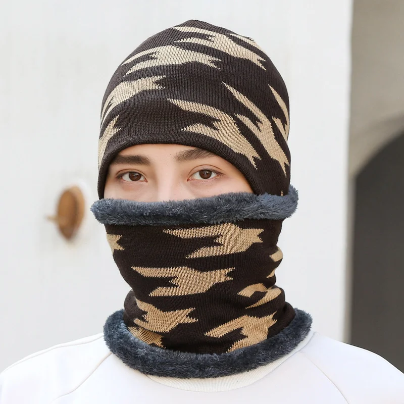 Beanie Hat And Scarf Set Winter Skull Cap Neck Warmer With Thick Lined Slouchy Toboggan Knit Decorative Pattern
Beanie Hat And Scarf Set Winter Skull Cap Neck Warmer With Thick Lined Slouchy Toboggan Knit Decorative Pattern