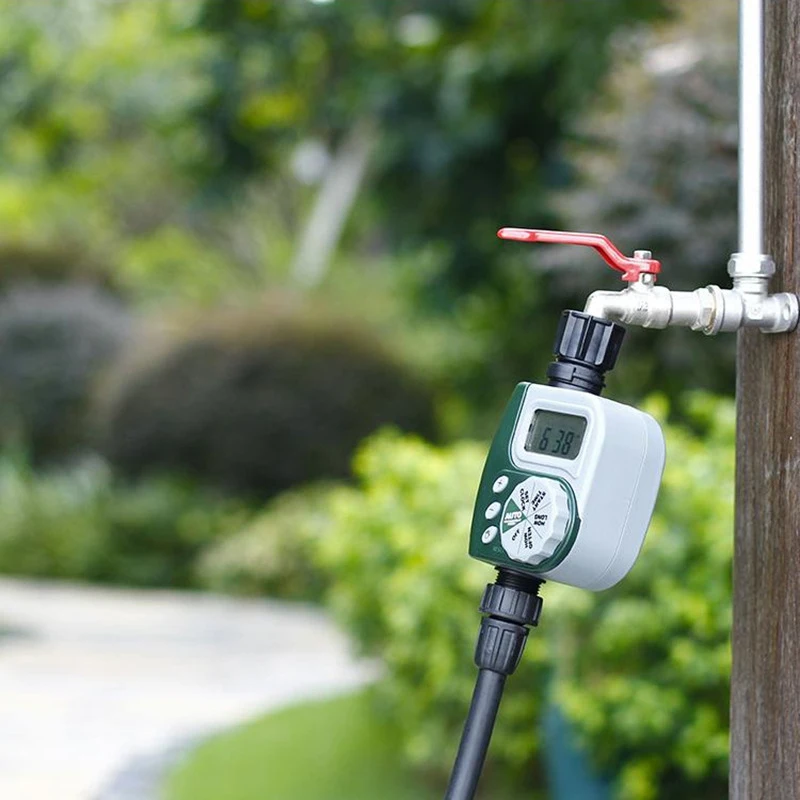 Outdoor Irrigation Controller with Large Digital Display Automatic Plant Watering Timer Kit for Garden Lawn Farm In Stock
Outdoor Irrigation Controller with Large Digital Display Automatic Plant Watering Timer Kit for Garden Lawn Farm In Stock