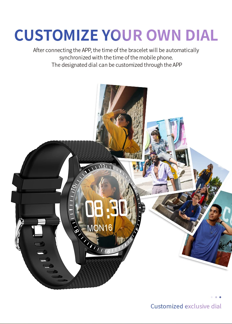 Смарт-часы Y20 мужские спортивные с поддержкой Bluetooth и Пульсометром | Электроника