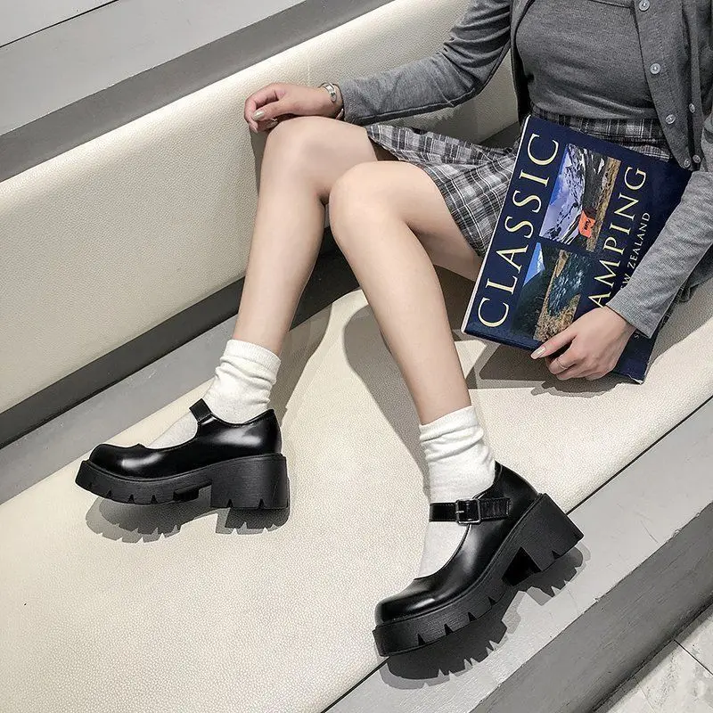 Mary Jane Leather Shoes Women's Spring, Summer and Autumn Thin 2021 New Japanese Retro College Students Thick and Versatile
Mary Jane Leather Shoes Women's Spring, Summer and Autumn Thin 2021 New Japanese Retro College Students Thick and Versatile