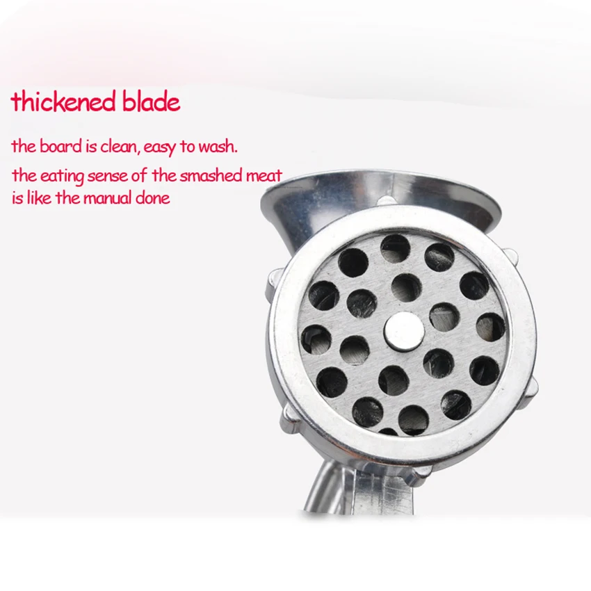 Aluminum Alloy Manual Multi-functional Sausage Meat Grinder, Kitchen Noodles Grinding Machine, Meat Slice Pasta Maker Mincer
Aluminum Alloy Manual Multi-functional Sausage Meat Grinder, Kitchen Noodles Grinding Machine, Meat Slice Pasta Maker Mincer