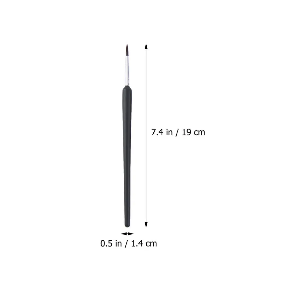 6Pcs Artist Paint Brushes Fine Paint Brush for Acrylic Watercolor Oil Painting
6Pcs Artist Paint Brushes Fine Paint Brush for Acrylic Watercolor Oil Painting