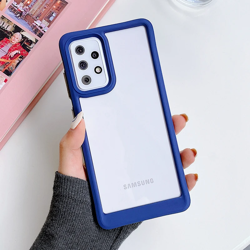 Plain Color Skin-touch Frame Phone Case For Samsung Glaxy S21 S20 Plus Note 20 A12 A32 A42 A52 A72 A21S Fashion Glass Back Cover
Plain Color Skin-touch Frame Phone Case For Samsung Glaxy S21 S20 Plus Note 20 A12 A32 A42 A52 A72 A21S Fashion Glass Back Cover
