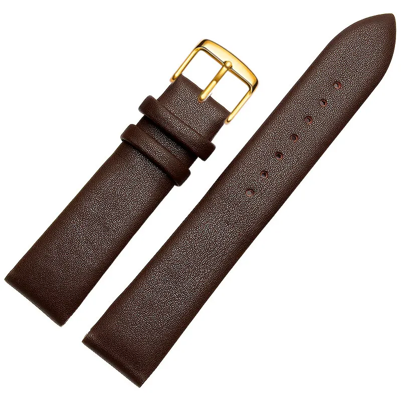 ultra-thin soft 10mm 12mm 14mm 18mm 20mm 22mm High Quality balck Brown Genuine Leather Men and women Watch Band
ultra-thin soft 10mm 12mm 14mm 18mm 20mm 22mm High Quality balck Brown Genuine Leather Men and women Watch Band
