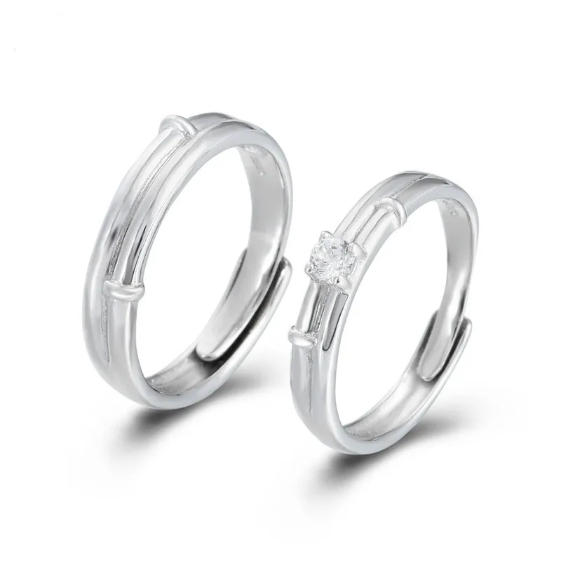 ADJUSTABLE RING 925 couple ring for men and women a pair of pure silver Japanese and Korean simple first jewelry
ADJUSTABLE RING 925 couple ring for men and women a pair of pure silver Japanese and Korean simple first jewelry