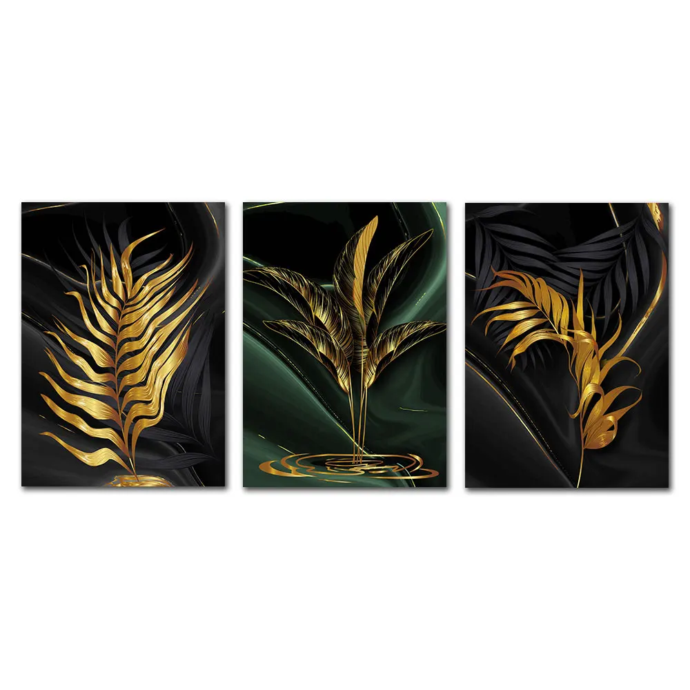 Golden leaves Wall Art Canvas Painting Golden plant Poster and Print For Living Room Decoration Pictures Unframed
Golden leaves Wall Art Canvas Painting Golden plant Poster and Print For Living Room Decoration Pictures Unframed