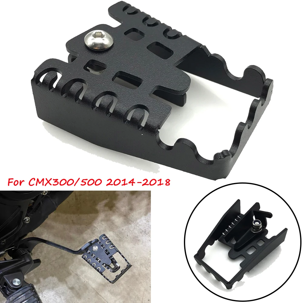 Motorcycle Brake Lever Enlarge Pad Brake Pedal Extension Anti Skid Extender For Honda CMX300 CMX500 Rebel300 Rebel500 2014-2018
Motorcycle Brake Lever Enlarge Pad Brake Pedal Extension Anti Skid Extender For Honda CMX300 CMX500 Rebel300 Rebel500 2014-2018