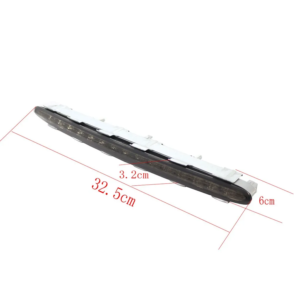 1pcs High Brake Light 32.5*3.2*6cm Black Surface LED Light Plastic Plus PC
1pcs High Brake Light 32.5*3.2*6cm Black Surface LED Light Plastic Plus PC