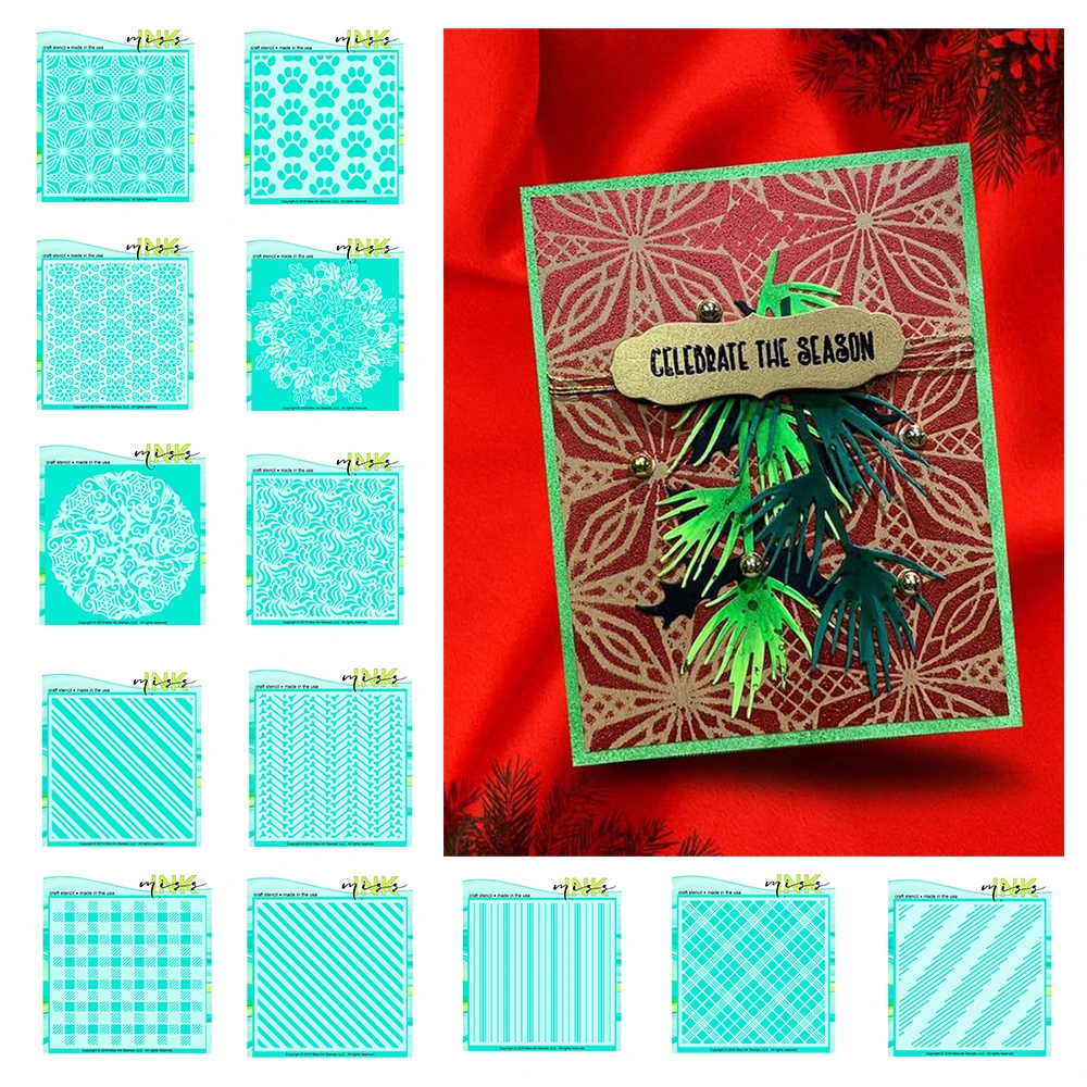 2021 Arrival Set Fall Mandala Frosty Flakes Big Paws Windmill Bone Chevron Diagonal Stripes Plaid Layered Stencil Diy Decoration
2021 Arrival Set Fall Mandala Frosty Flakes Big Paws Windmill Bone Chevron Diagonal Stripes Plaid Layered Stencil Diy Decoration