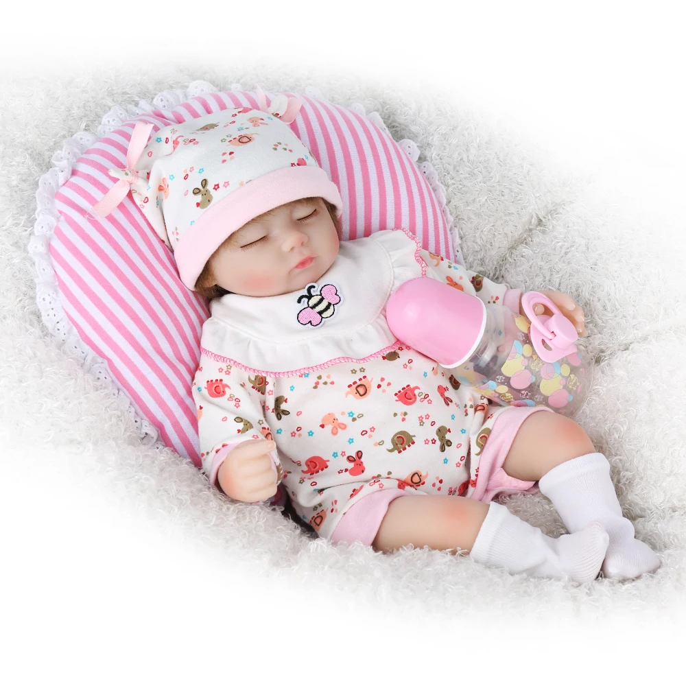 16 inch bebes reborn doll Handmade Silicone reborn lol baby Cloth body adorable Lifelike toddler Bonecas girl menina de KAYDORA
16 inch bebes reborn doll Handmade Silicone reborn lol baby Cloth body adorable Lifelike toddler Bonecas girl menina de KAYDORA