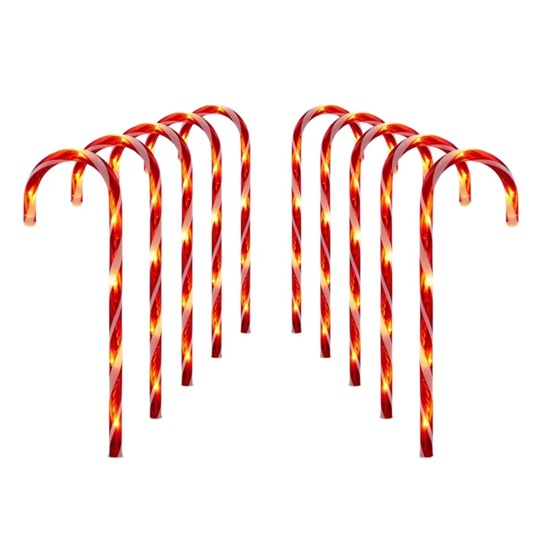 38CM Solar Christmas Pathway LED Lights, Candy Cane Lights Decorations - Indoor/Outdoor Christmas Light Stakes
38CM Solar Christmas Pathway LED Lights, Candy Cane Lights Decorations - Indoor/Outdoor Christmas Light Stakes