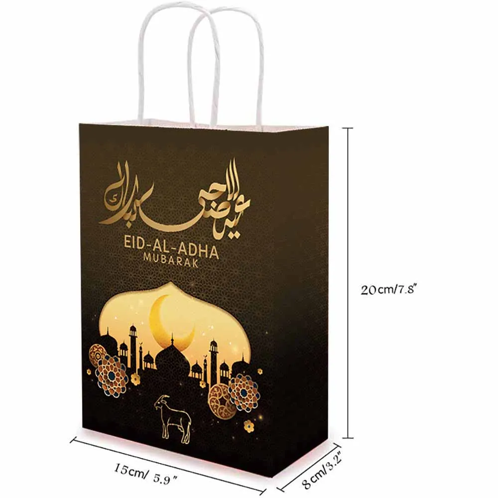Candy Bags Eid Mubarak Gift Box Ramadan Party Packs Party Paper Treat Bags Eid al-Adha Party Muslim Eid al-Adha Supplies 12pcs
Candy Bags Eid Mubarak Gift Box Ramadan Party Packs Party Paper Treat Bags Eid al-Adha Party Muslim Eid al-Adha Supplies 12pcs