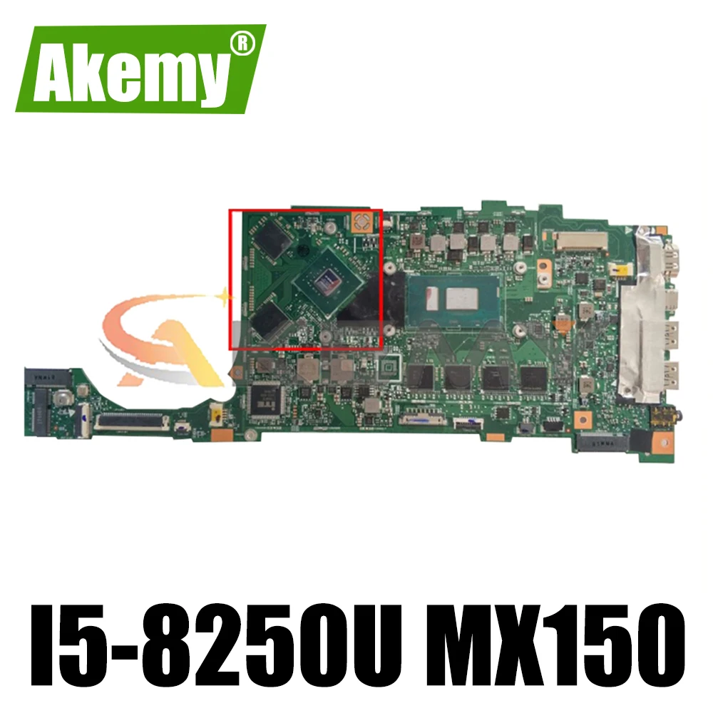 

AKEMY NBGQT11002 NB.GQT11.002 for Acer Swift 3 SF314-52G SF314-52 laptop motherboard SR3LA I5-8250U Geforce MX150 8G REV 2.0