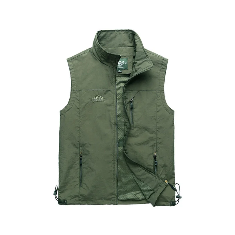 Vest Men Quick Dry Photographer Tactical Sleeveless Jackets Outdoor Travels Lightweight Breathable Waistcoat Vest
Vest Men Quick Dry Photographer Tactical Sleeveless Jackets Outdoor Travels Lightweight Breathable Waistcoat Vest