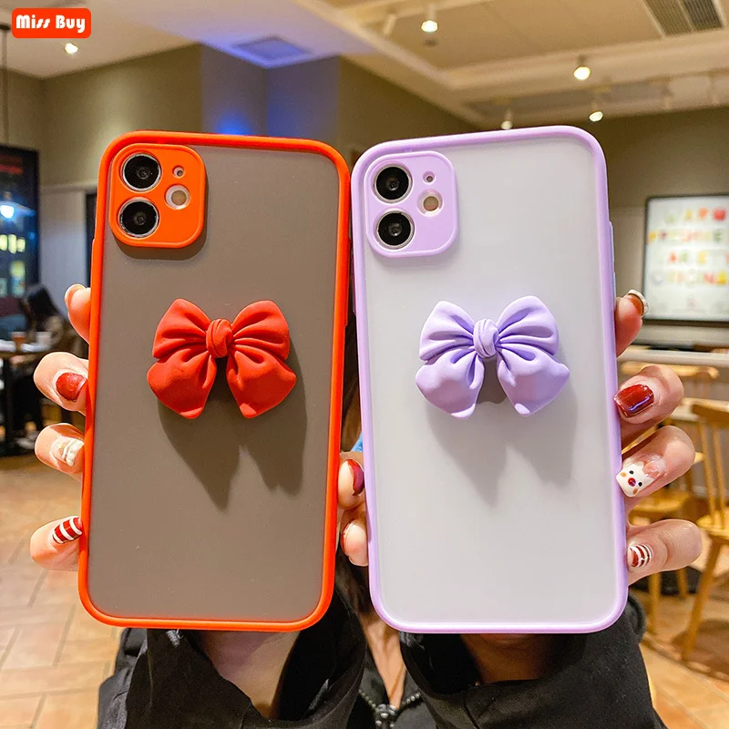 Transparent Shockproof Clear Bowknot Phone Cases for iPhone 13 12 11 Pro max 13 Mini X XS XR XS Max 6 6s 7 8 Plus SE 2020 Cover
Transparent Shockproof Clear Bowknot Phone Cases for iPhone 13 12 11 Pro max 13 Mini X XS XR XS Max 6 6s 7 8 Plus SE 2020 Cover
