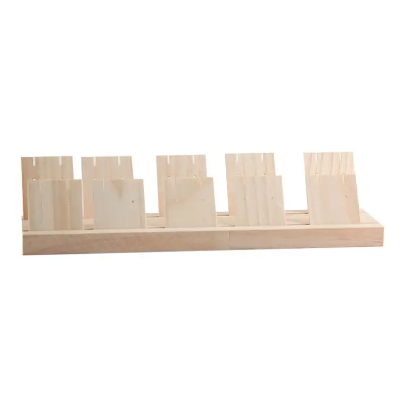 2021 New Detachable Wood Earrings Organizer Jewelry Holder Jewellery Display Stand Rack
2021 New Detachable Wood Earrings Organizer Jewelry Holder Jewellery Display Stand Rack