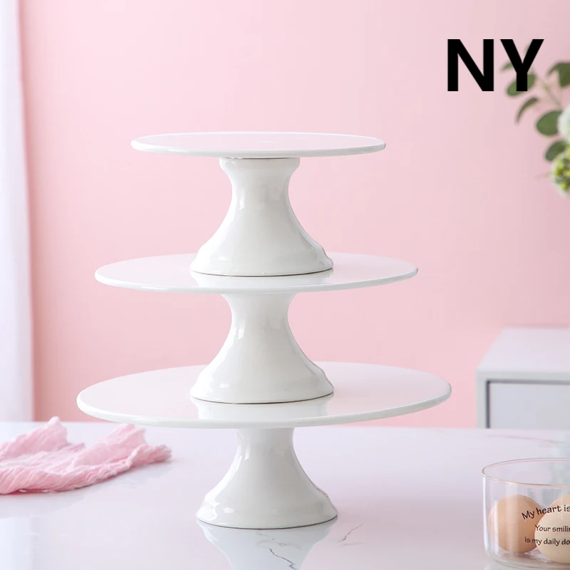 European Cake Stand Ceramic Rotating Tray Decorating Table Afternoon Tea Snack Ceramic Pastry Tasting Plate Dishes Sushi Plate
European Cake Stand Ceramic Rotating Tray Decorating Table Afternoon Tea Snack Ceramic Pastry Tasting Plate Dishes Sushi Plate