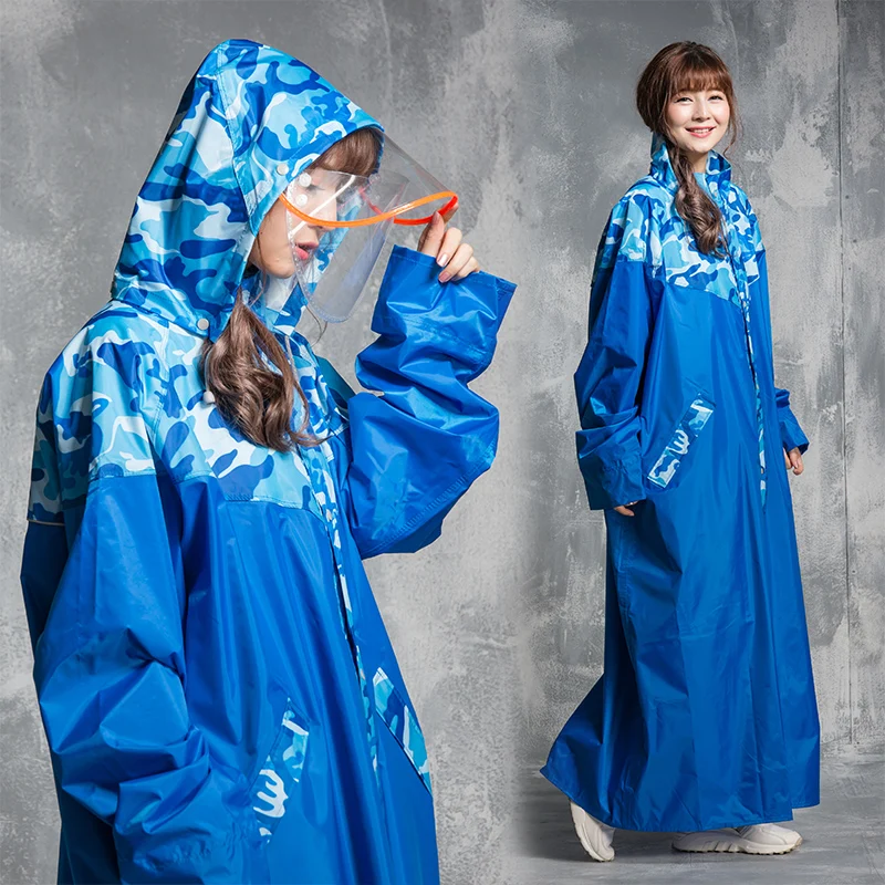 Женский дождевик с капюшоном, камуфляжный водонепроницаемый полиэстеровый пончо, уличный легкий высококачественный походный дождевик, до... 
Женский дождевик с капюшоном, камуфляжный водонепроницаемый полиэстеровый пончо, уличный легкий высококачественный походный дождевик, до...