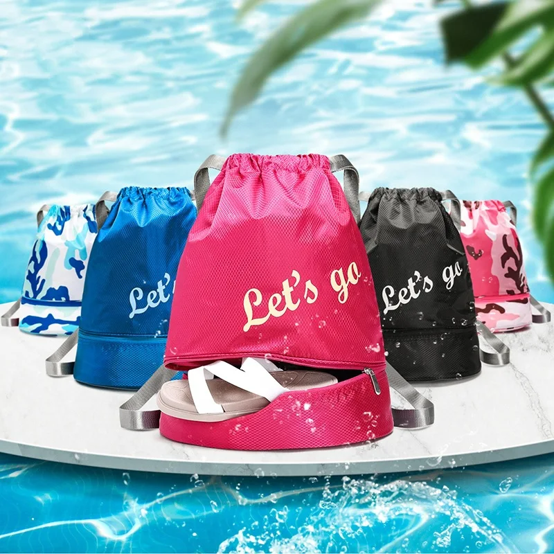2021 new beach storage bag backpack large-capacity outdoor sports swimming bag wet and dry separation swimsuit storage shoe bag
2021 new beach storage bag backpack large-capacity outdoor sports swimming bag wet and dry separation swimsuit storage shoe bag