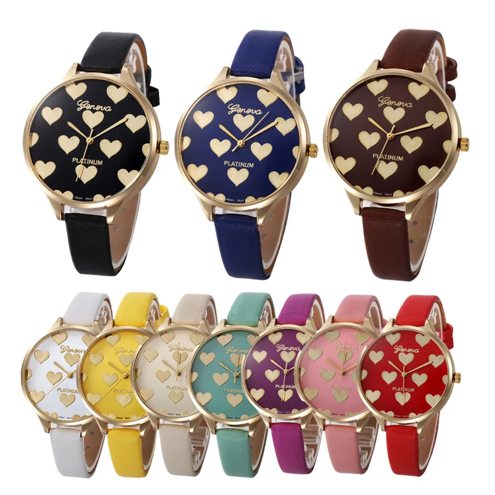 Fashion Women Casual Checkers Faux Leather Quartz Analog Waterproof Wrist Watches Hot Brand Delicate Heart Pattern Retro Clock
Fashion Women Casual Checkers Faux Leather Quartz Analog Waterproof Wrist Watches Hot Brand Delicate Heart Pattern Retro Clock